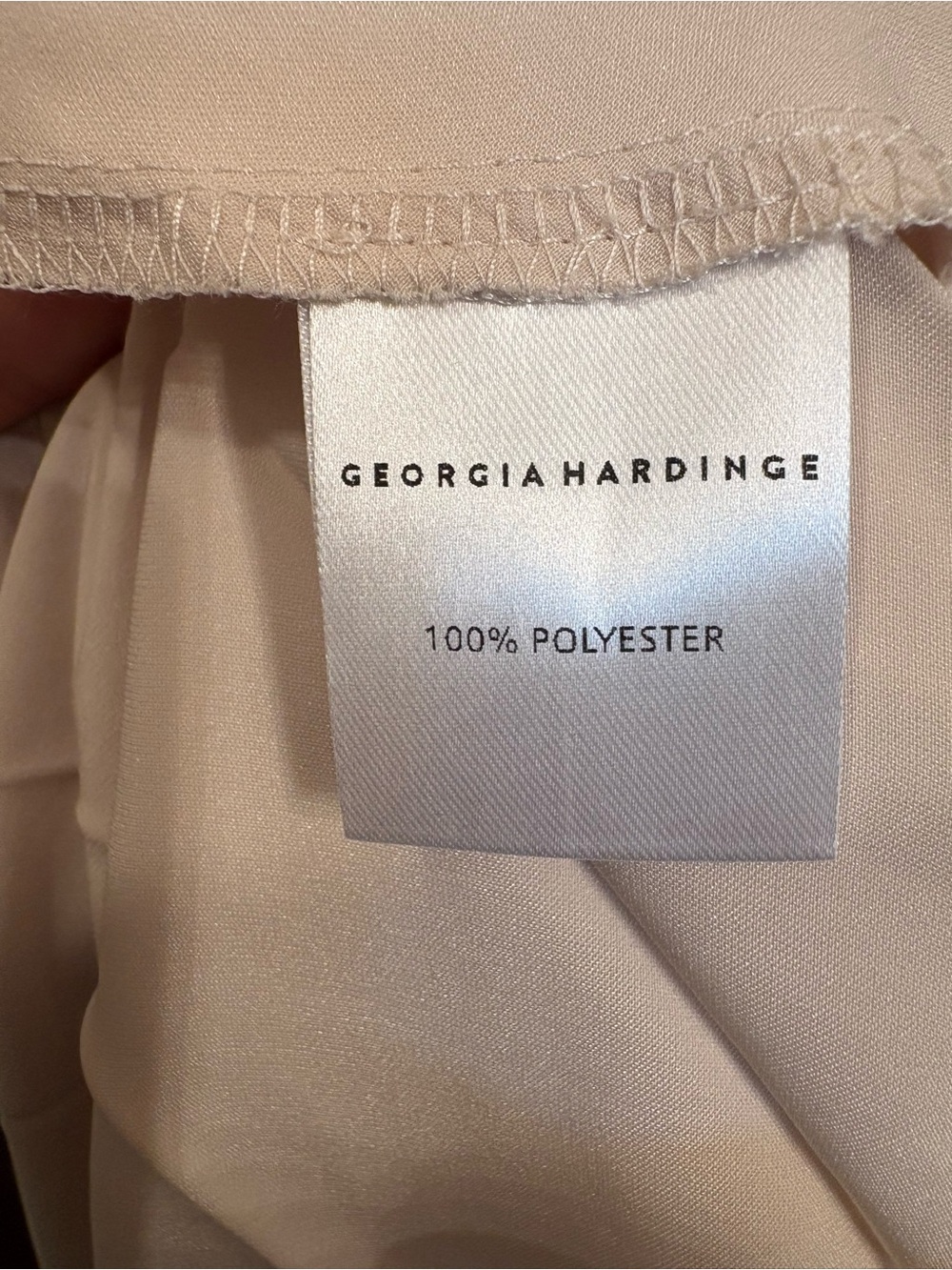 NWOT Georgia Hardinge Siren Dress in Oyster Women’s 10 - Picture 11 of 12